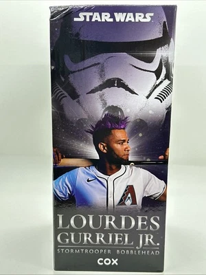 LOURDES GURRIEL JR STORMTROOPER STAR WARS DIAMONDBACKS BOBBLEHEAD 2024 SGA - Image 1 of 4