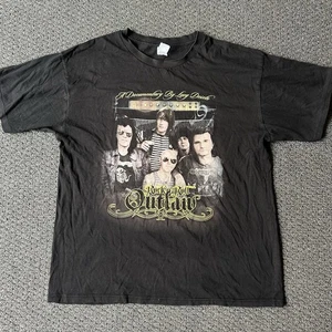 Rock & Roll Outlaw T Shirt Size L Men’s Black Tee “A Documentary By Lucy Desoto” - Bild 1 von 8