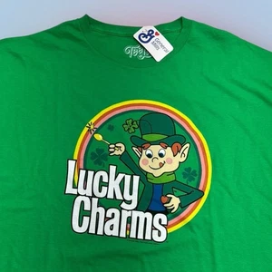 LUCKY CHARMS Herren T-Shirt 2XL grün - Bild 1 von 3