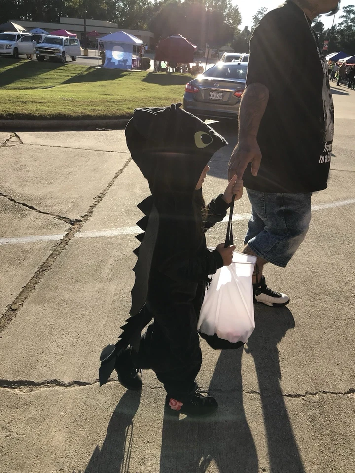 Disfraz de Dragón Desdentado Talla 5-8 Foto 1 de 4