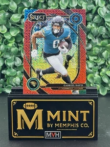 2024 Panini Select GABRIEL DAVIS Club Level Red Prizm /49 #257 Jaguars - Picture 1 of 2