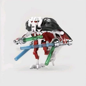 General Grievous Minifigur mit Lichtschwertern und Umhang - Bild 1 von 1