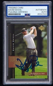 David Duvall Signed 2001 Upper Deck Card #177 (PSA) Pro Golfer PGA Golf Auto - Bild 1 von 2