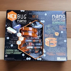 New Hexbug Nano Elevation Habitat Set Glow In The Dark 52 pc + 2 Bugs 862552 Gal - Picture 1 of 3