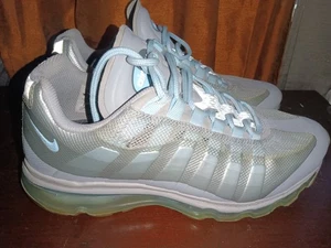 Women's 2012 Nike Airmax Size 9 Cool Gray Blue - Picture 1 of 5