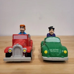 Burger King Kid's Club Archie Comic Jughead Fahrzeug Auto Spielzeug Set 2 Stück 1991 - Bild 1 von 8