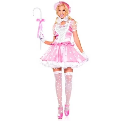 Disfraz de Halloween Little Bo Peep para mujer talla S/M Juegos con disfraces Precio de venta sugerido por el fabricante 59 USD Foto 1 de 2