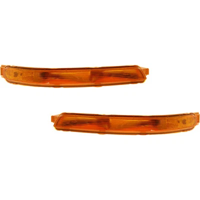 Juego de 2 luces de señal de giro para Chevrolet Aveo 2004-2007 lentes de plástico izquierda y derecha Foto 1 de 4