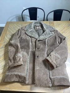 Vintage 1970s Pioneer Wear Albuquerque, N.M. Leather Cowboy Western Jacket 44L - Picture 1 of 15