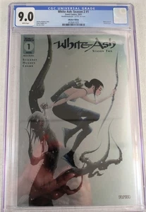 WHITE ASH: SEASON 2 #1 SCOUT COMICS LIMITED 75/150 CGC 9.0 COMIC BOOK 2021 - Picture 1 of 2
