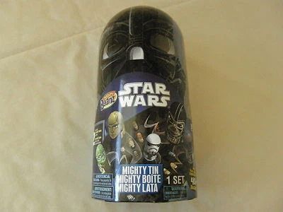 NEW Star Wars Darth Vader Mighty Beanz Mighty Tin Collector Case + 2 Beanz - Image 1 of 4