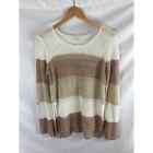 Hem & Thread Striped knit sweater S