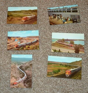 (6) Vintage hotels shops Fred Harvey Restanrants post cost of Santa Fe train lot - Picture 1 of 8