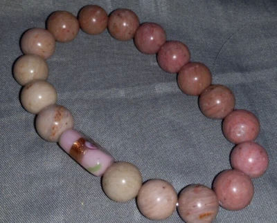 Rhodonite Bracelet - Image 1 of 3