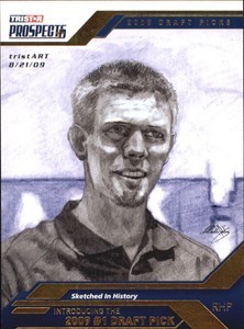 2009 TRISTAR Prospects Plus Gold #1b Stephen Strasburg/Blue/50