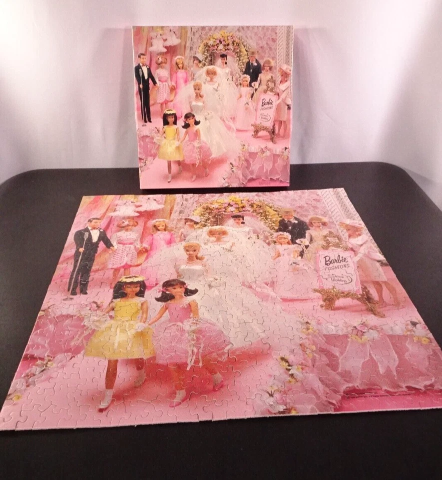 Rompecabezas Springbok 1996 "Barbie's Dream Bridal Fashion Show" 500 piezas PZL2486 Foto 1 de 4