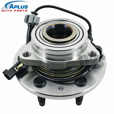 Conjunto de buje y cojinete de rueda delantera para Chevy Silverado GMC Sierra 1500 14-18 4x4 Foto 1 de 4