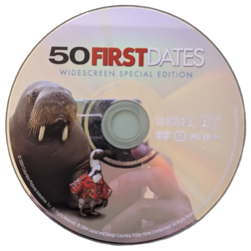 50 First Dates Widescreen Special Edition DVD ONLY - Image 1 of 1