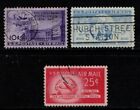 United States USA 1949 UPU Universal Postal Union SG984-86 Sc C42-44 Used
