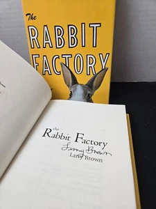 The Rabbit Factory : A Novel by Larry Brown (2003, Hardcover) Signed First Ed! - Picture 1 of 12