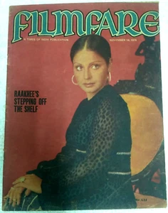 REVISTA FILMFARE INDIA 1975: RAKHI, S.D BURMAN, BINDU, RAJESH, SADHANA, PARVEEN - Imagen 1 de 13