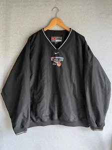 VINTAGE Y2K Center Swoosh Kentucky Ohio All Star Game WIndbreaker Black Size 3XL - Picture 1 of 14