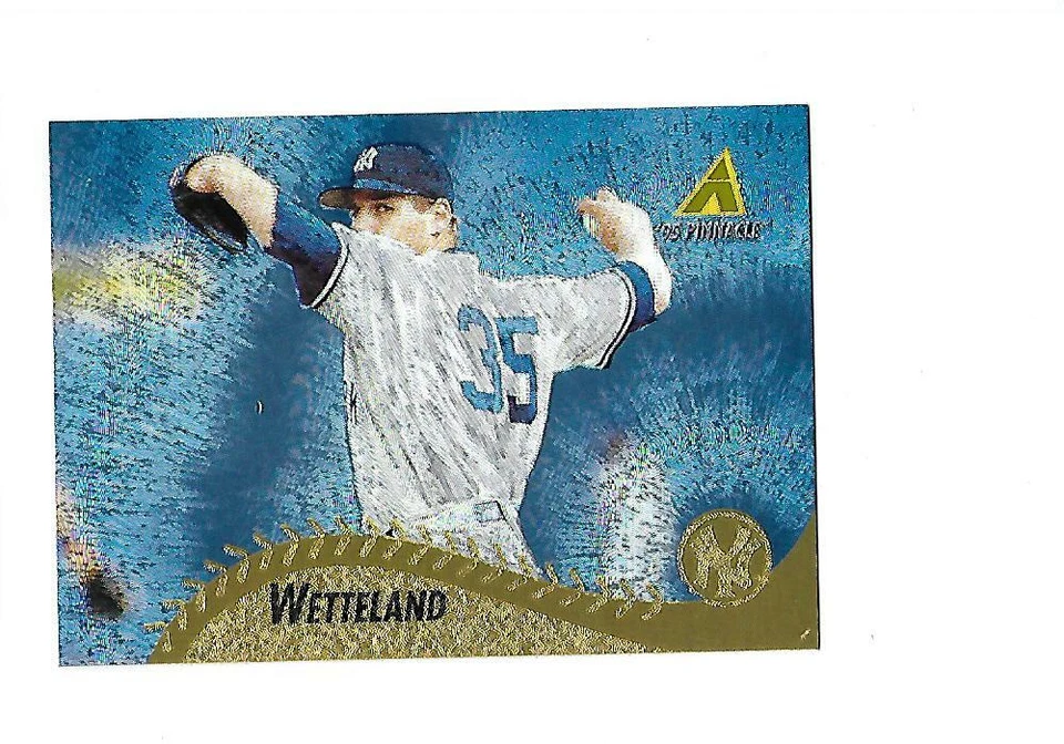 1995 PINNACLE Museum Collection  #347 JOHN WETTELAND (Yankees) - Image 1 of 1