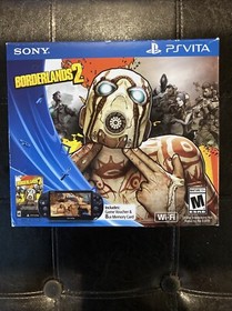 Sony PlayStation PS Vita PCH-2001 - Borderlands 2 Console Bundle Box + Charger