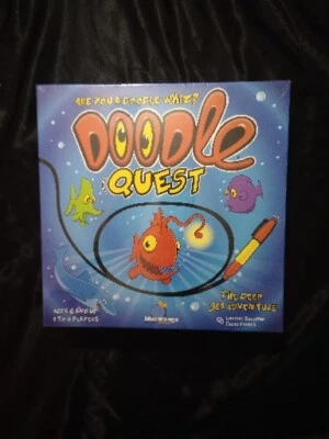 Doodle Quest Deep Sea Adventure Game SEALED Blue Orange - Image 1 of 2