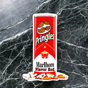 Marlboro Pringles Decal Skateboard Laptop Car Decor - Picture 1 of 2