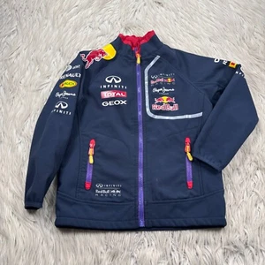 Pepe Jeans x Red Bull x Racing Boy's 6 Infiniti Renault Pirelli Softshell Jacket - Picture 1 of 7