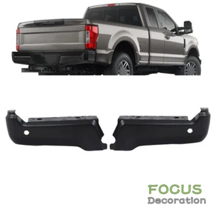 LH+RH Primered -Rear Bumper Face Bar With Park For 2017-2021 2022 Ford F250 F350 - Picture 1 of 9