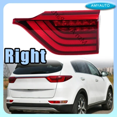 Right Inside LED Rear Tail Light Brake Stop Lamp For KIA Sportage KX5 2016-2018 - Image 1 of 4