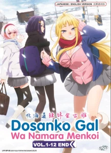 ENGLISH DUBBED Dosanko Gal wa Namara Menkoi (Vol.1-12End) DVD All Region - Imagen 1 de 2