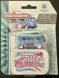 2024 MAJORETTE VOLKSWAGEN THE ORIGINALS DELUXE - VOLKSWAGEN T1 - BLUE - Picture 1 of 2