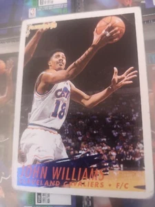Carte Basket Nba Collection Fleer 1994 1995 Cleveland Cavs #46 John Williams - Imagen 1 de 2