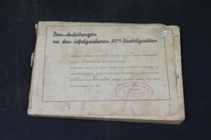 Old Vintage RIM Crafting Tools Instruction Manual - Picture 1 of 12