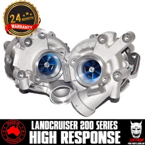 CCT Stage 1 Hi-Flow Twin Turbocharger for Toyota LandCruiser 200 VDJ200 1VD-FTV - Picture 1 of 4