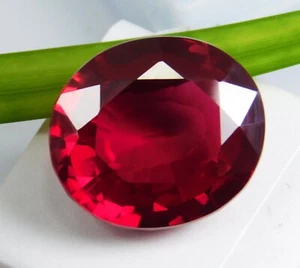 5,50 ct Top-Qualität natürlicher roter Rubin zertifiziert Kissenschliff lose Edelstein - Bild 1 von 3