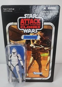 Colección Vintage Star Wars AOTC VC45 - FIGURA Clone Trooper 3.75" sin perforar - Imagen 1 de 12