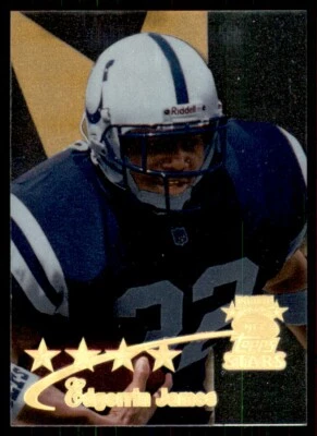 1999 Topps Stars Edgerrin James RC Indianapolis Colts #8 - Image 1 of 2
