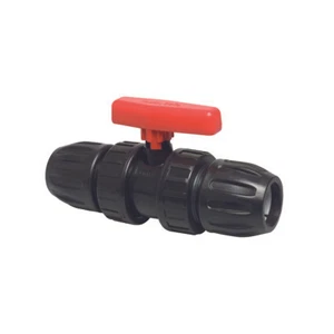 PP Kugelhahn "Safe" Klemm x Klemm PN10 - Bild 1 von 7