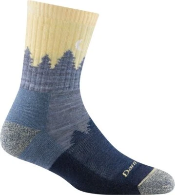 Darn Tough 1971 Light Denim Women's Treeline Micro Crew Midweight Hiking Sock  - Image 1 of 4
