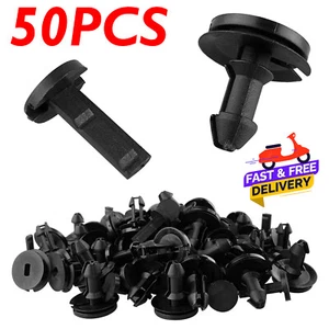 50PCS Front Bumper Air Dam Deflector Retainer Clips For Chevy Silverado 1500 HD - Foto 1 di 12