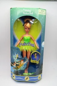 Muñeca Peter Pan Flying Tinker Bell 1997 edición especial Disney Mattel #19298 Tink - Imagen 1 de 18