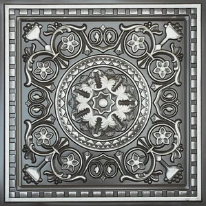 Vintage Pattern Tin ceiling Tiles Emboss interior wall panel for Cafe PL83 10pcs - Picture 1 of 30