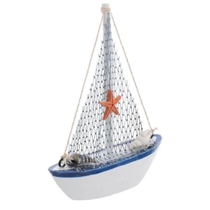 Segelmodelldekorationen Einrichtung Im Maritimen Stil Nautisches Segelboot - Bild 1 von 12
