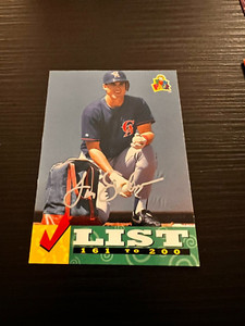 1994 Upper Deck Fun Pack Baseball Card #239 Jim Edmonds Checklist (O4)