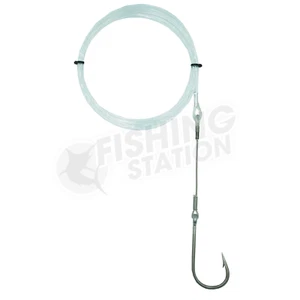 Black Magic Closed Gape Trolling Lure Single Hook Rig - Picture 1 of 9