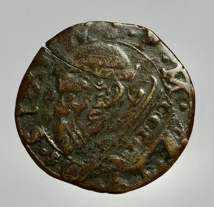 GAZZOLDO - ANONIME DEGLI IPPOLITI 1591-1596 -MI/ BAIOCCHELLA  MOLTO RARA - Picture 1 of 2